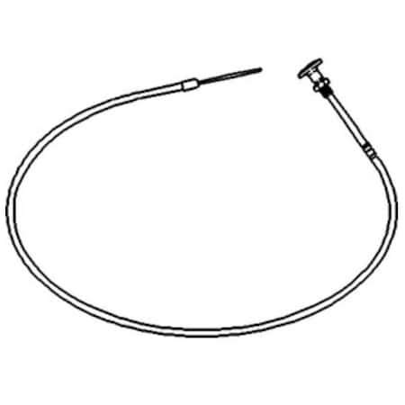 Aftermarket 46in. Choke Cable Fits Massey Ferguson MF Forklift 2500 374217R92
